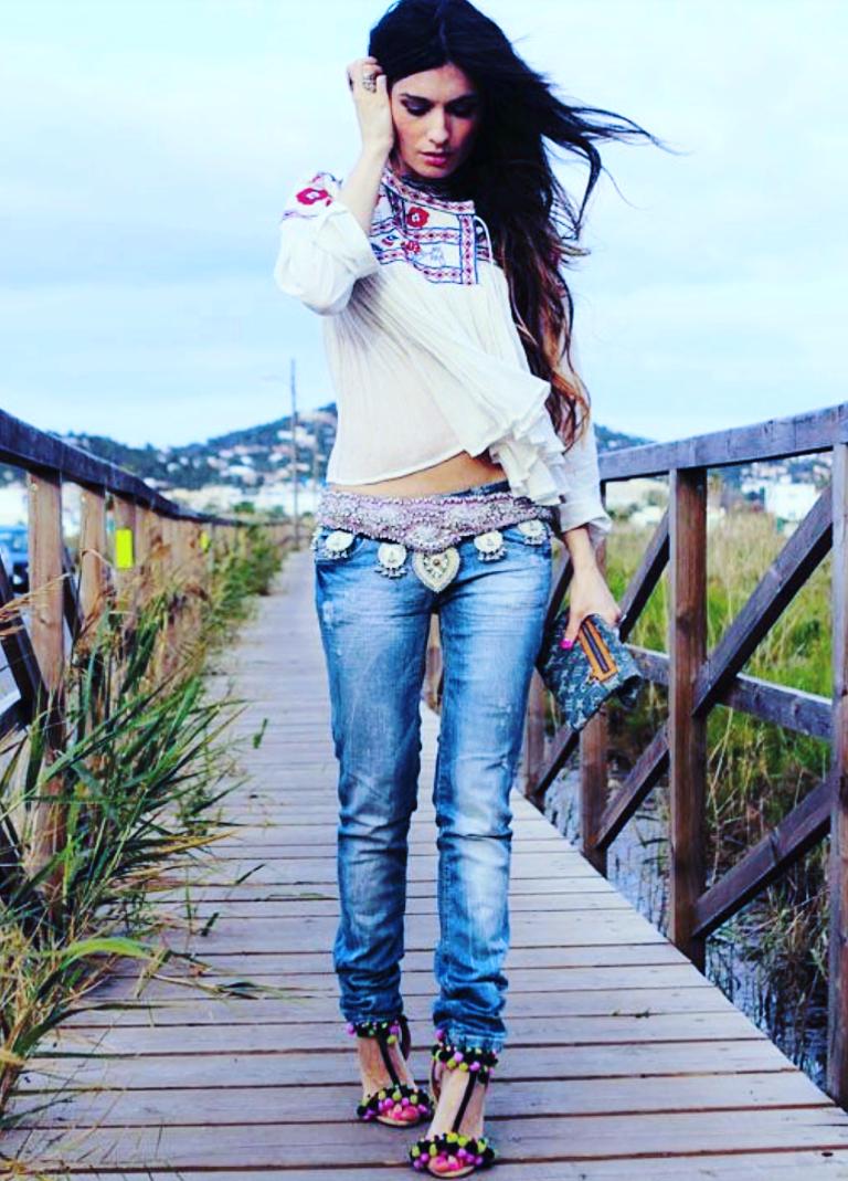 Nomad Dreams Embroidered Swing Boho Jacket